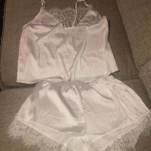 Satin sleep set